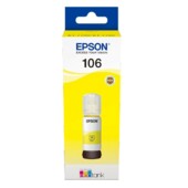 Epson 106, C13T00R440, butelka atramentu - oryginalny (Żółty)