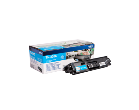 Toner Brother TN-326C, TN326C - oryginalny (Cyan)