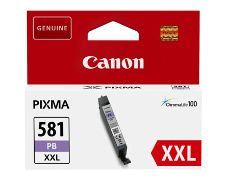 Cartridge Canon CLI-581XXL PB, CLI-581XXLPB, 1999C001 - oryginalny (Niebieskie zdjęcie)