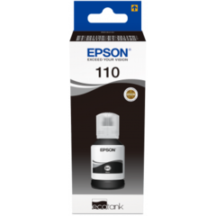 Epson 110, C13T03P14A XL, butelka atramentu - oryginalny (Czarny)