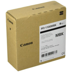 Cartridge Canon PFI-1100MBK, 0849C001 - oryginalny (Matowa czarna)