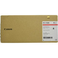 Cartridge Canon PFI-1700R, 0783C001 - oryginalny (Czerwony)