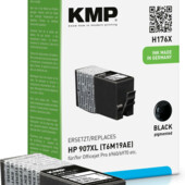 Cartridge HP 907XL, HP T6M19AE, KMP - kompatybilne (Czarny)