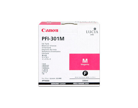 Kaseta Canon PFI-301M, 1488B001 (fioletowy) - oryginał