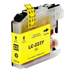 Cartridge Brother LC223Y, LC-223Y, LC223 - kompatybilna (Żółty)