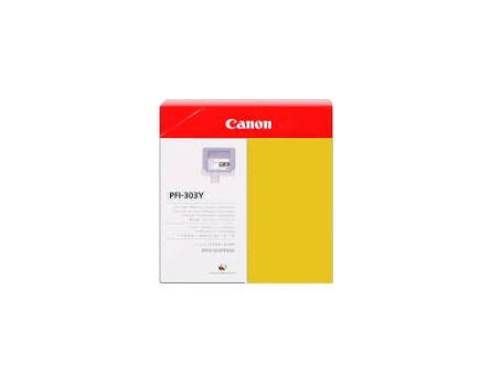Kaseta Canon PFI-303Y, 2961B001 (Żółty) - oryginał