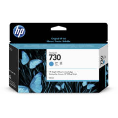 Cartridge HP 730, HP P2V62A - oryginalny (Cyan)