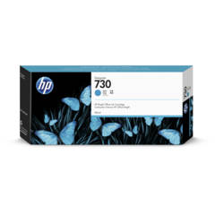 Cartridge HP 730, HP P2V68A - oryginalny (Cyan)