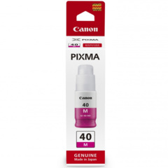 Canon GI-40M, GI-40 M, 3401C001, butelka atramentu - oryginalny (Magenta)