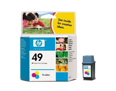 HP 49 Kolor (22.8 ml) dla DJ 6xx (51649) - Oryginalny