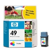 HP 49 Kolor (22.8 ml) dla DJ 6xx (51649) - Oryginalny