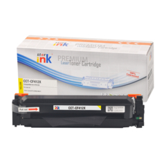 Starink kompatybilny toner HP 410X, HP CF412X (Żółty)