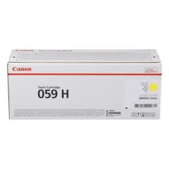 Toner Canon 059H, 3624C001, CRG-059H - oryginalny (Żółty)