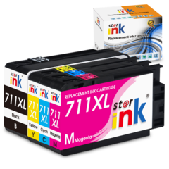 Starink kompatybilny cartridge Epson T0715, C13T07154012 (Czarny + 3x Kolory)