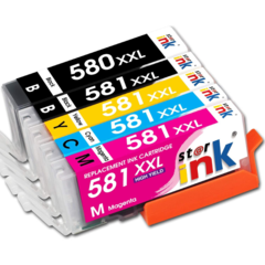 Starink kompatybilny cartridge Canon PGI-580XXL PGBk + CLI-581XXL C/M/Y/Bk (Multipack CMYK)