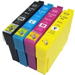 Cartridge Epson 502XL, C13T02W64010 - kompatybilna (Multipack CMYK)