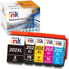 Starink kompatybilny cartridge Epson 202XL, C13T02G74010, multipack (Multipack CMYK/PB)