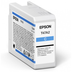 Cartridge Epson T47A2, C13T47A200 - oryginalny (Cyan)