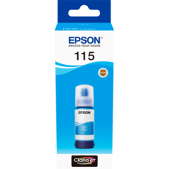 Epson 115, C13T07D24A, butelka atramentu - oryginalny (Cyan)