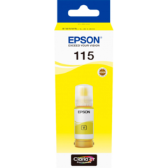 Epson 115, C13T07D44A, butelka atramentu - oryginalny (Żółty)