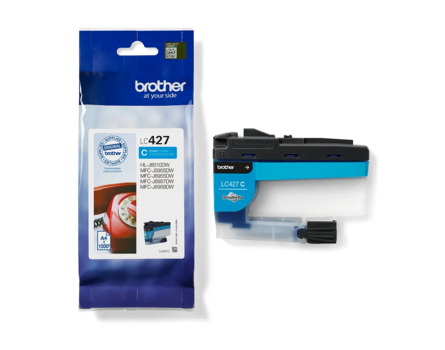 Cartridge Brother LC427C, LC-427C - oryginalny (Cyan)