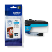 Cartridge Brother LC427C, LC-427C - oryginalny (Cyan)