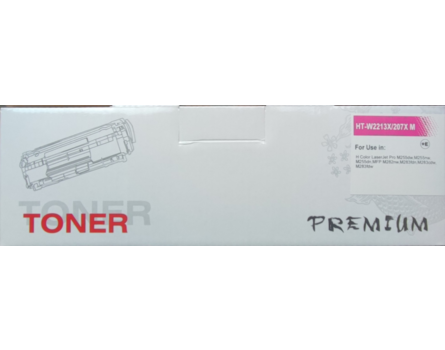 Kompatybilny toner HP 207X, HP W2213X z chipem (czerwony)