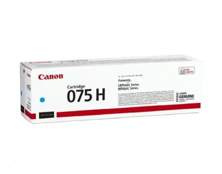 Toner Canon 075H, 6368C002 - oryginalny (Cyan)