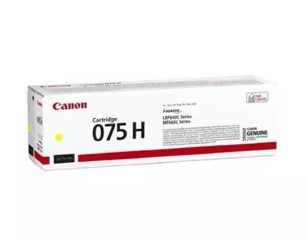 Toner Canon 075H, 6366C002 - oryginalny (żółty)