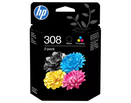 Inkoustová kazeta HP 308 kombinované balení