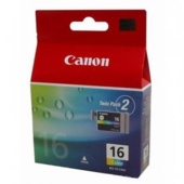 Canon BCI-16C, 9818A002, Dwupak (kolorowa) - oryginał