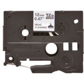 czyszczenie kasety do drukarki etykiet Brother TZ-CL3, 12 mm