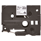 czyszczenie kasety do drukarki etykiet Brother TZ-CL4, 18 mm