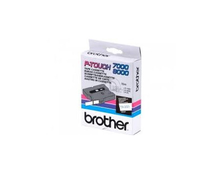 Taśma Brat TX-233 (niebieski druk / białe tło)
