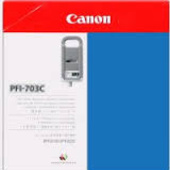 Brodziki Canon PFI-703C, 2964B003, 3pc (Azure) - oryginał