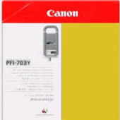 Kaseta Canon PFI-703Y, 2966B003, 3pc (Żółty) - oryginał