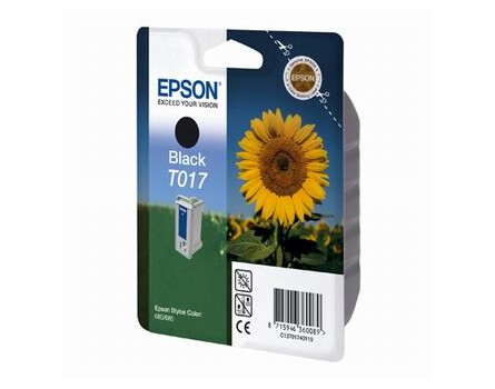 Wkład atramentowy Epson Stylus Color 680, 685, C13T017401 czarny, 1 * 17 ml, 600