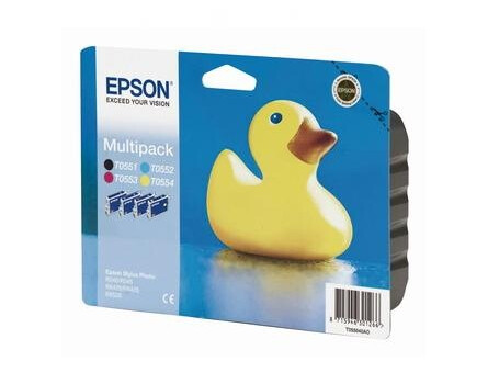 Epson T0556 Multipack dla Stylus Photo R240 / R245 / RX420 / RX425 / RX520 - oryginalne