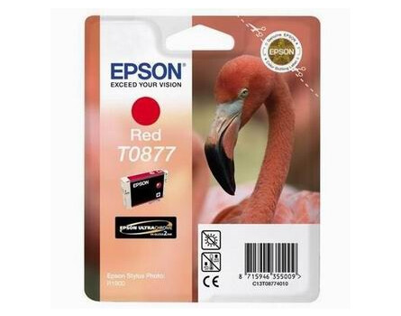 Wkład atramentowy Epson Stylus Photo R1900 C13T08774010, czerwony, 1 * 11,4 ml, O