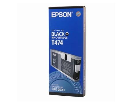 Tusz Epson T474, C13T474011 (czarny)