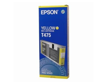 Tusz Epson T475, C13T475011 (Żółty)