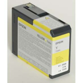 Epson T580400 Żółty (80 ml) dla Stylus Pro 3800 - Oryginalna