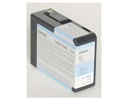 Epson T580500 jasny cyjan (80 ml) dla Stylus Pro 3800 - Oryginalna