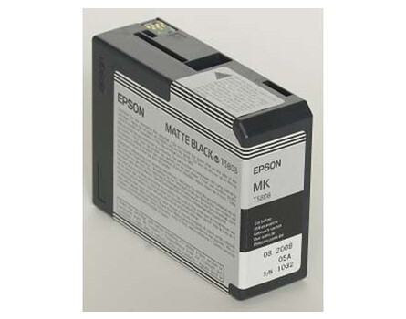 Epson T580800 Matte Black (80 ml) dla Stylus Pro 3800 - Oryginalna