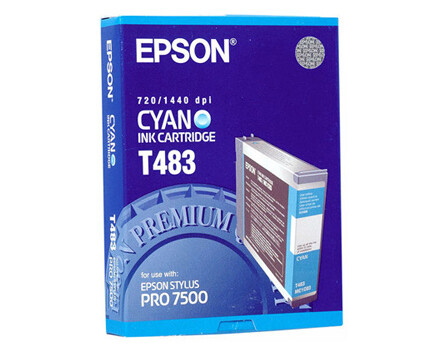 Tusz Epson T483, C13T483011 (Cyan)