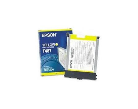 Tusz Epson T487, C13T487011 (Żółty)
