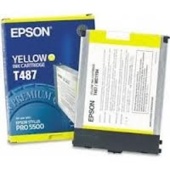 Tusz Epson T487, C13T487011 (Żółty)