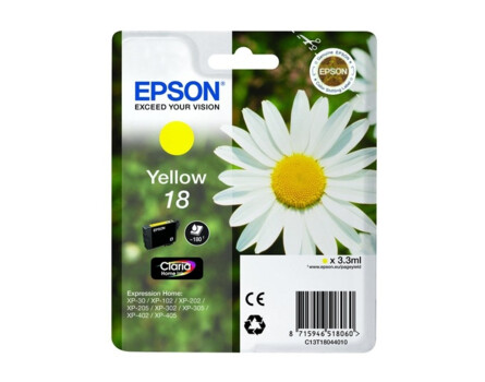 Epson T1804 żółty
