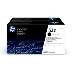 HP 53X, HP Q7553XD DualPack - oryginał (Czarny)