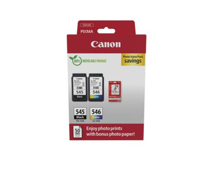 Cartridge Canon PG-545 + CL-546, 8287B005 - oryginalny (Multipack Czarny/Kolor)